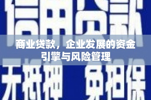 圣安多尼堂区商业贷款，企业发展的资金引擎与风险管理