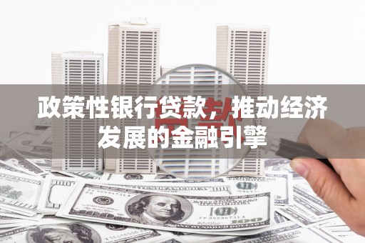 圣安多尼堂区政策性银行贷款，推动经济发展的金融引擎