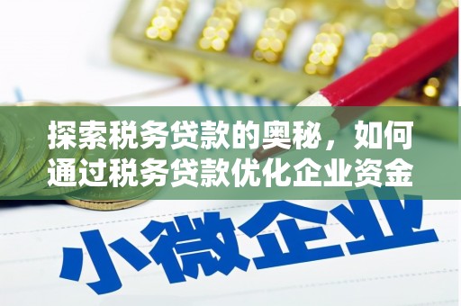 圣安多尼堂区探索税务贷款的奥秘，如何通过税务贷款优化企业资金流