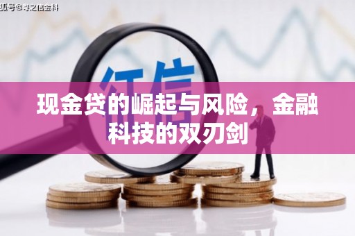 圣安多尼堂区现金贷的崛起与风险，金融科技的双刃剑