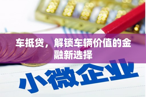 圣安多尼堂区车抵贷，解锁车辆价值的金融新选择