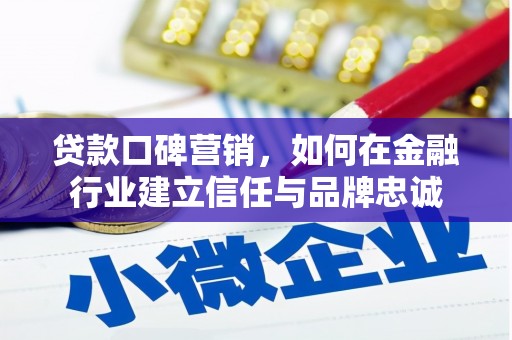 圣安多尼堂区贷款口碑营销，如何在金融行业建立信任与品牌忠诚