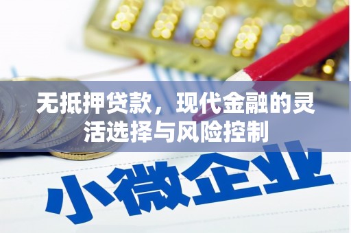 圣安多尼堂区无抵押贷款，现代金融的灵活选择与风险控制