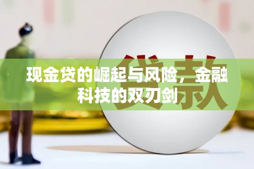 圣安多尼堂区现金贷的崛起与风险，金融科技的双刃剑