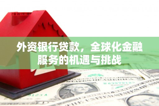 圣安多尼堂区外资银行贷款，全球化金融服务的机遇与挑战