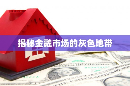 圣安多尼堂区揭秘金融市场的灰色地带