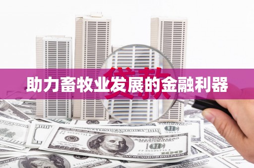圣安多尼堂区助力畜牧业发展的金融利器